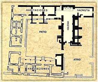 Plano de la Estancia la Candelaria